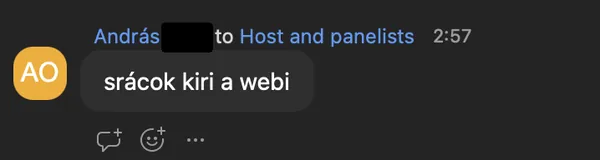 András O. véleménye az AI Egyetem webinárjáról: „srácok kiri a webi”